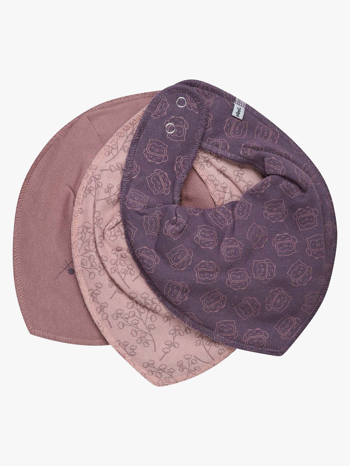 Pippi Tøysmekker 3-Pack, Burlwood