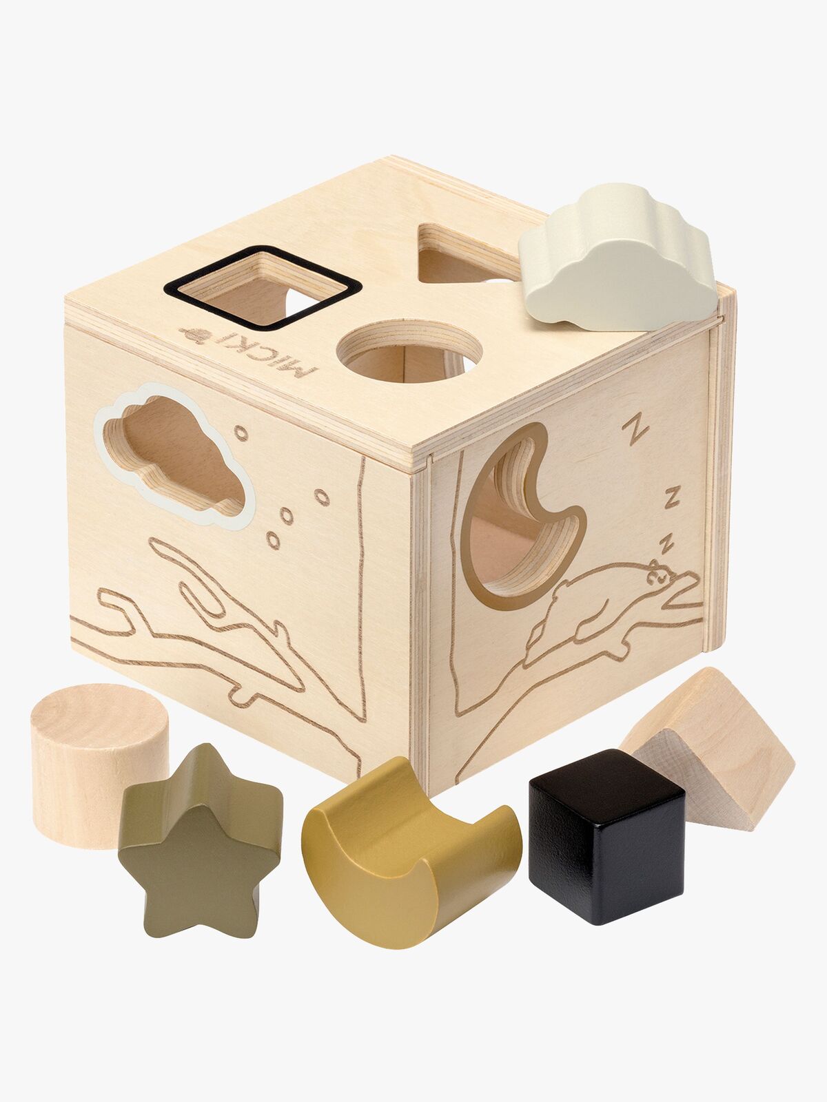 Micki  Premium Puttekasse Tre