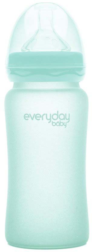Everyday Baby Tåteflaske i Glass 240ml, Green