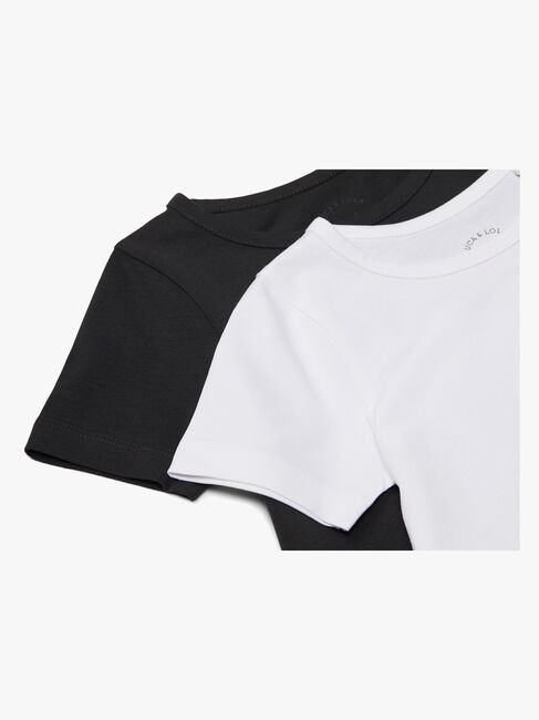 Luca & Lola Malena Topp 2-pack, White/Anthracite