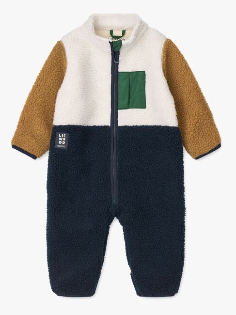 LIEWOOD Nolano Fleecedress, Classic Navy Multi Mix