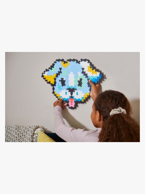 Plus-Plus Puzzle By Number Byggesett Hundevalp 500 Deler