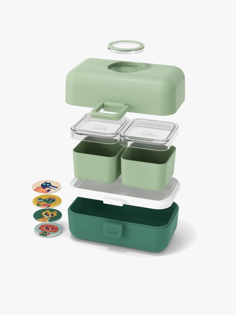 Monbento Tresor Bento Matboks, Green Forest
