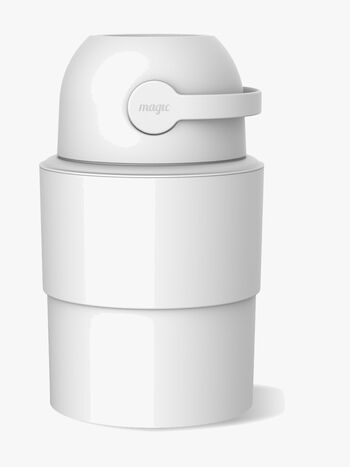 Magic Heka M Bleiebøtte, White