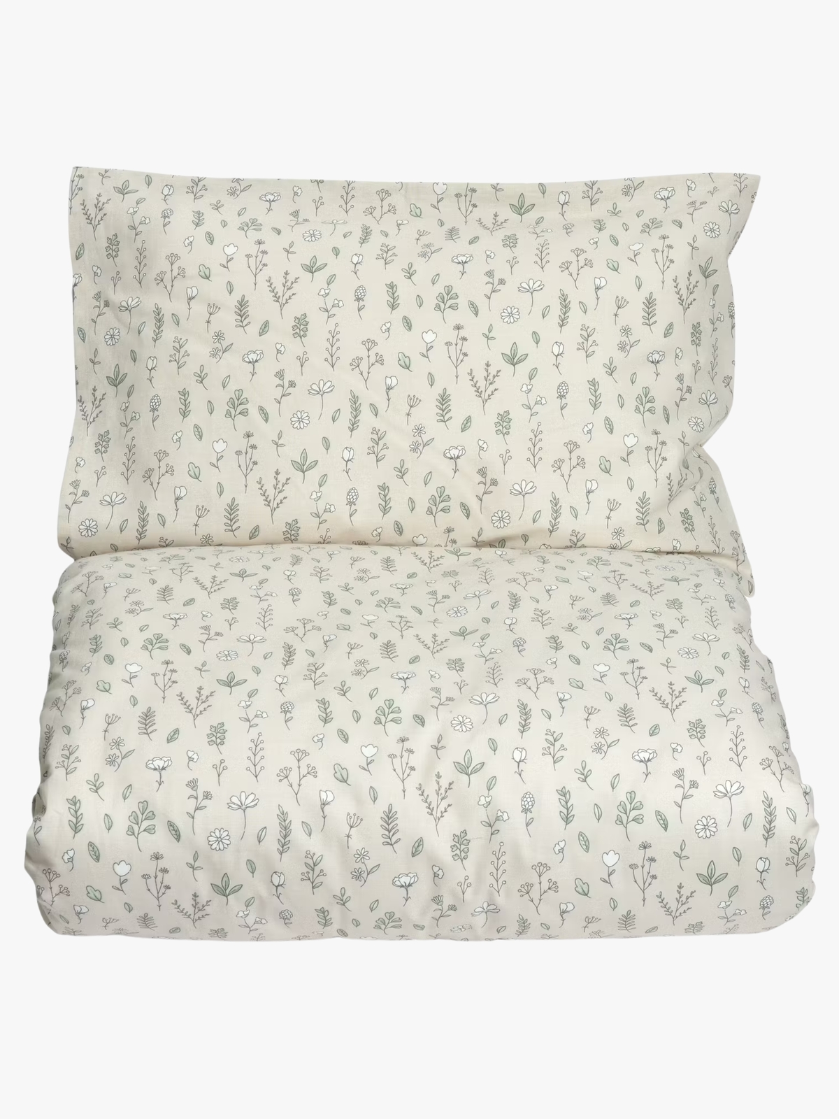 MiniDreams Sengesett Blomstereng Sprinkelseng, Sandbrun