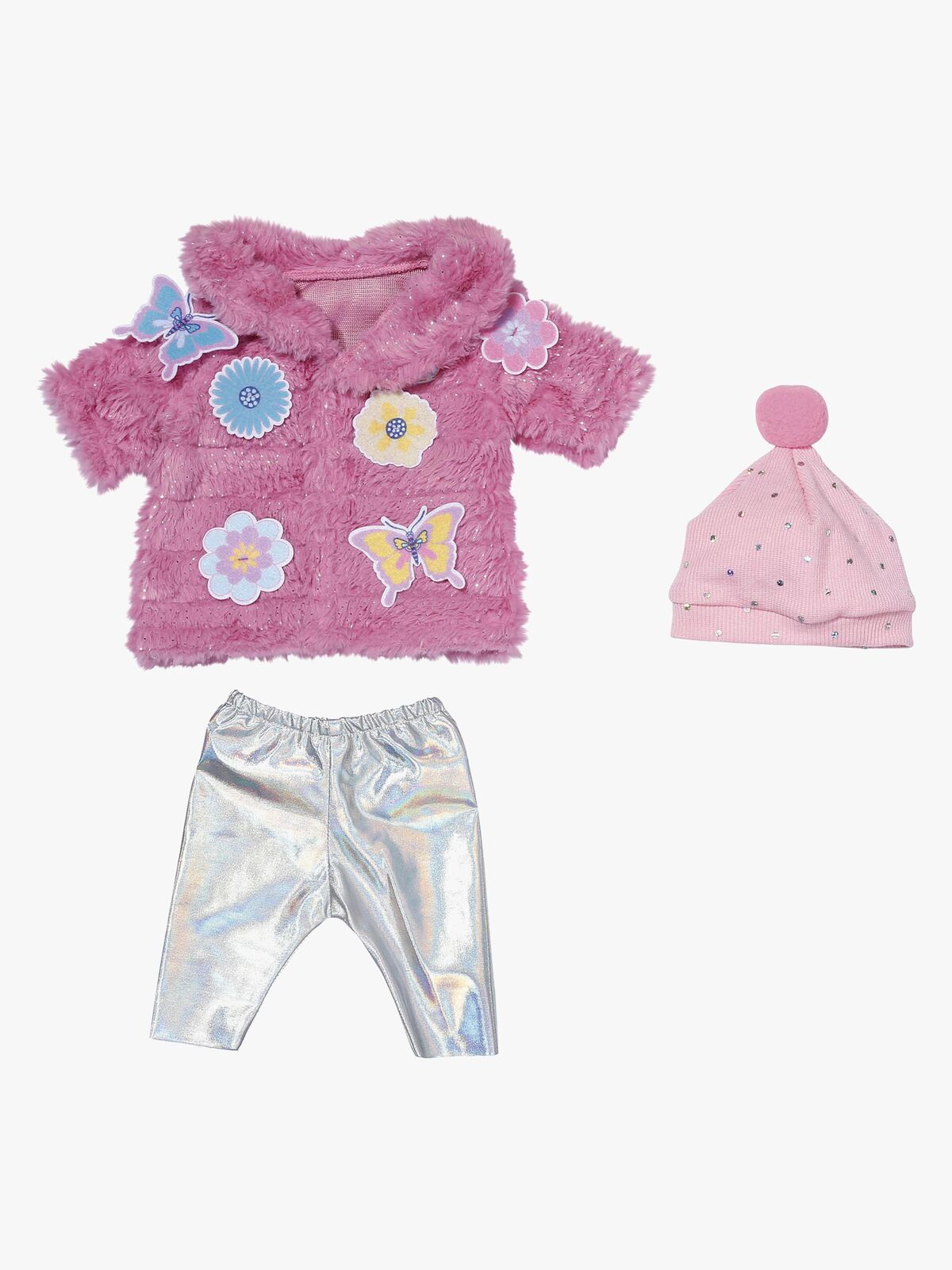 Baby Born Dukkeklær Kåpe 43 cm, Rosa