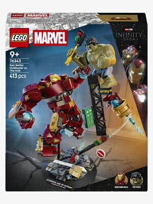 LEGO Super Heroes 76343 Episk oppgjør: Hulkbuster mot Hulk