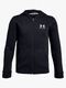 Under Armour EU Cotton Fleece Full Zip Jakke, Black