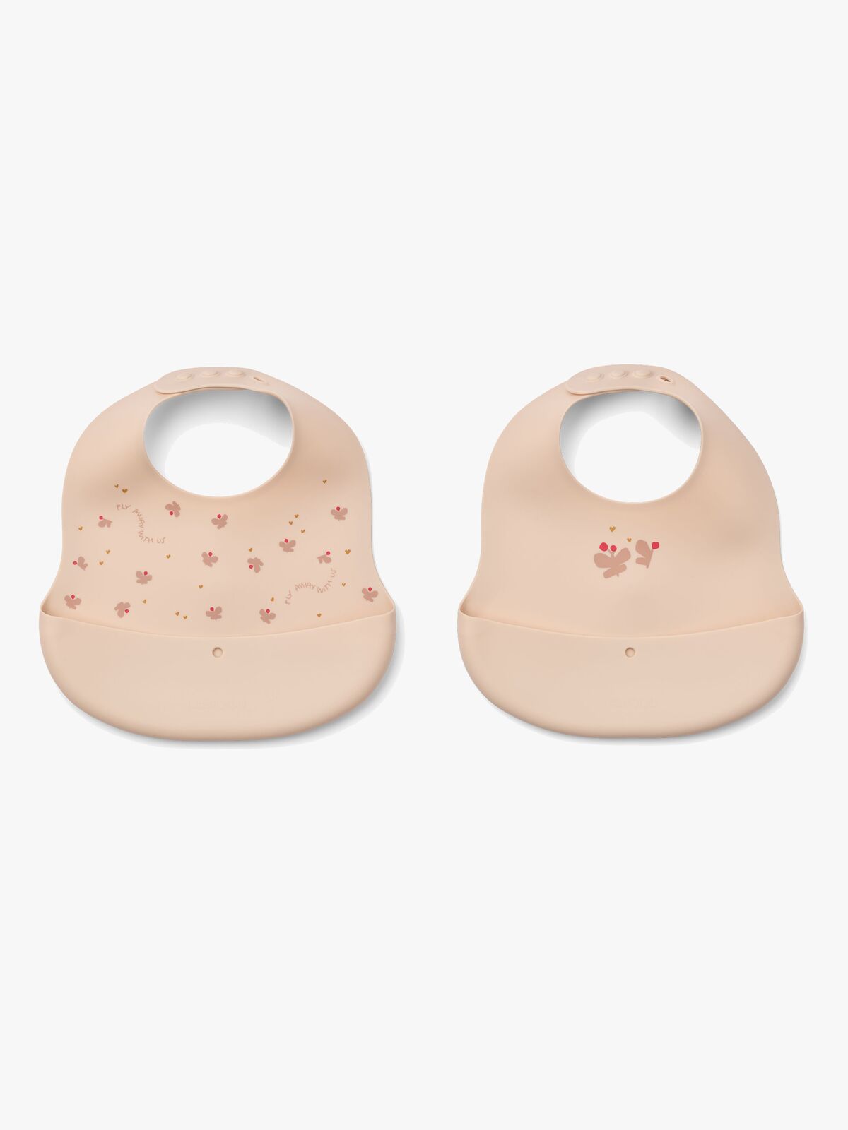 LIEWOOD Ember Mønstret Smekke 2-Pakk, Mini Butterfly/Apple blossom