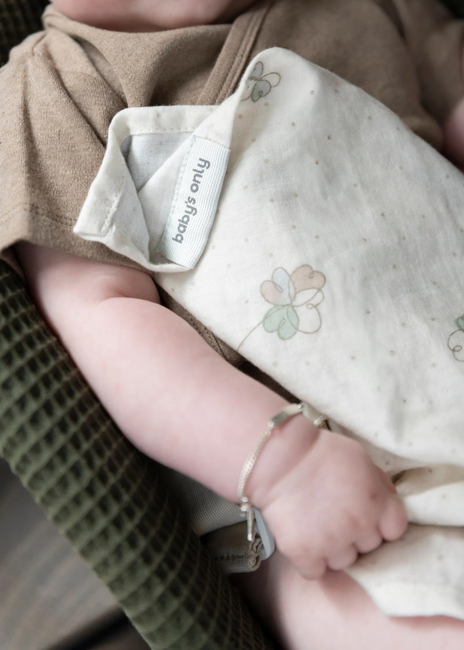 Baby's Only Tender Bomullsteppe 3-Pakk, Linen/Clover