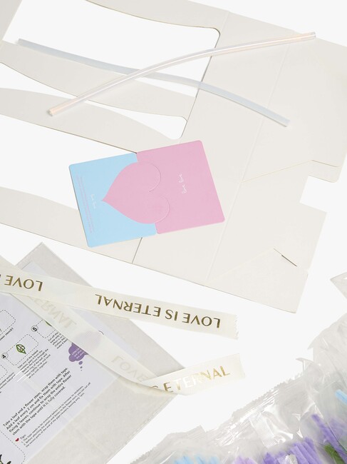 Fippla DIY-sett Blomsterbukett med Piperensere 32 Deler, Lilla