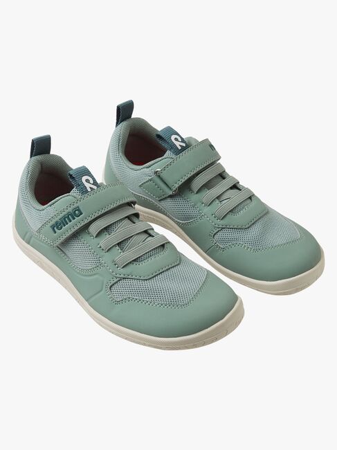 Reima Telmin Jr Barefoot Sneakers, Stone Green