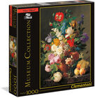 Clementoni Museum Puslespill - Van Dael: Vase med blomster, 1000 biter