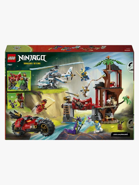 LEGO Ninjago 71857 Action i ninjaenes trehytte