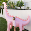 SUNNYLiFE Giant Dino  Oppblåsbar Sprinkler, Into the Wild Pink