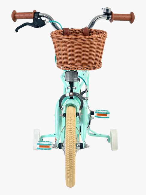 Volare Excellent Sykkel med Kurv 14 Tommer, Grønn