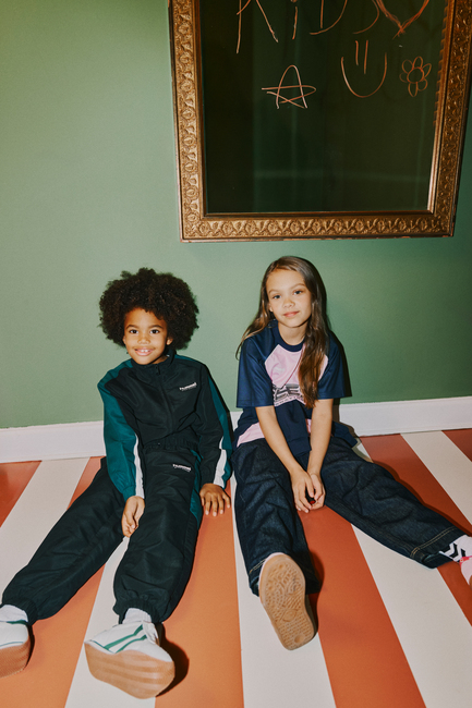 Hummel JR Loose Tiger Soccer T-skjorte, Roseate Spoonbil