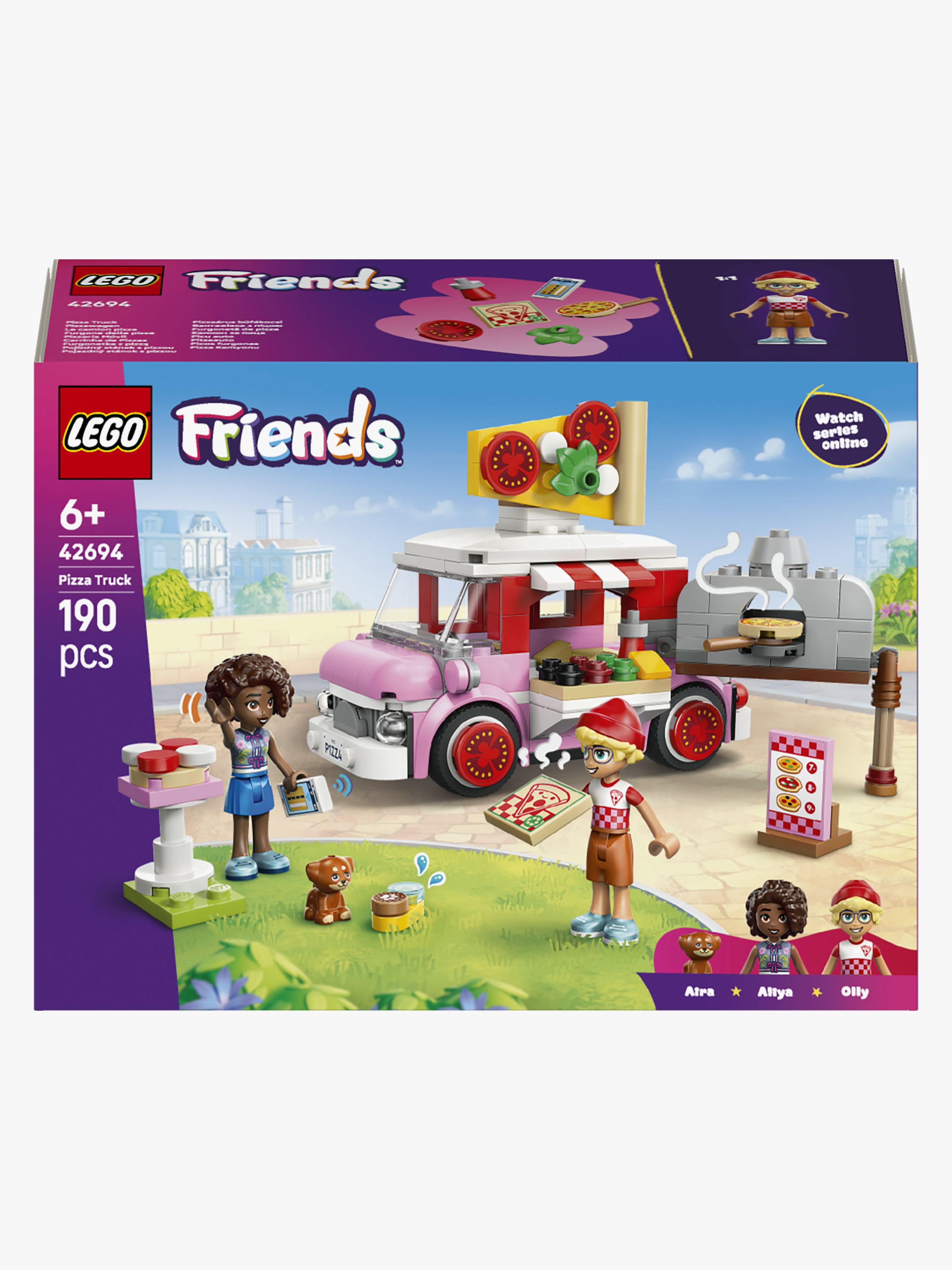 LEGO Friends 42694 Pizzabil - Byggesett - Plast