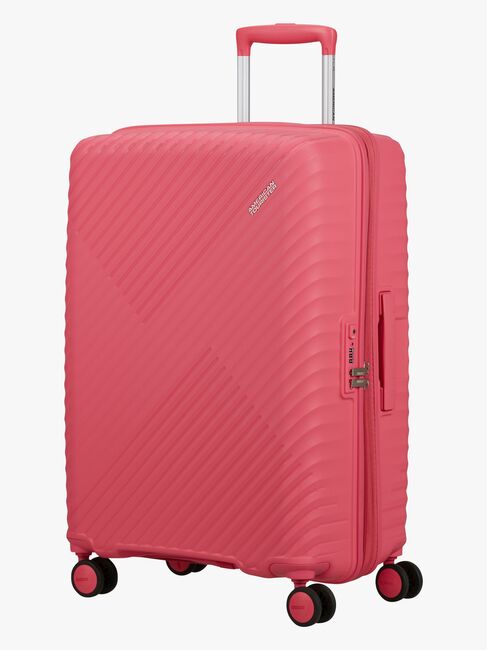 American Tourister Diablast Spinner Koffert 81-91L, Pink Glitch