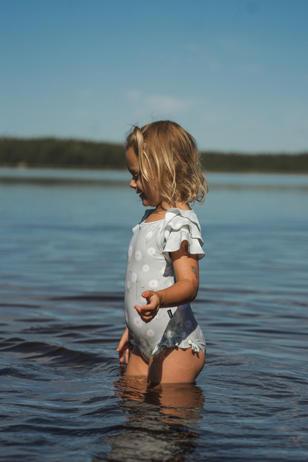 Lindberg Gracie Badedrakt, Green/White