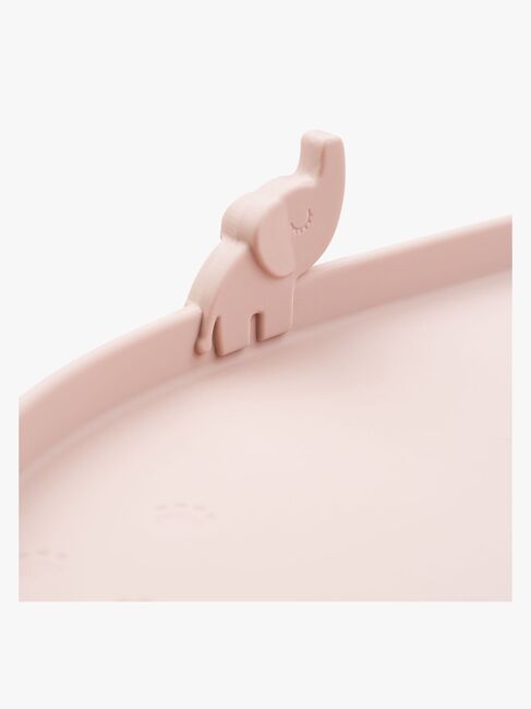 Done By Deer Elphee Spisebrikke med Kant Silikon, Powder