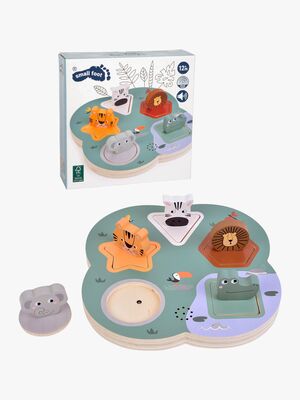 Small Foot Safari 3D-puslespill med Lyd 5 Brikker