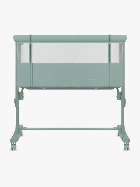 Lionelo Aurora Bedside Crib 3-in-1, Green Sage
