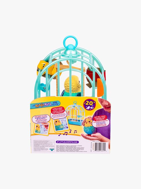 Little Live Pets Lekesett My Really Real Bird & Cage, Indie