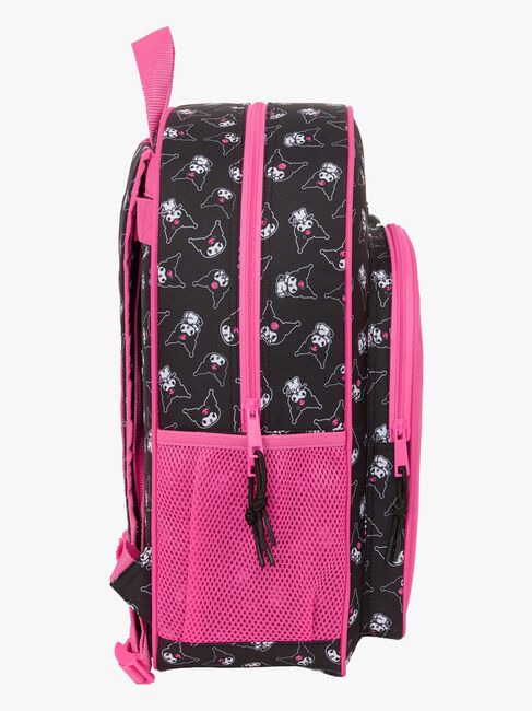 Hello Kitty Kuromi Ryggsekk 19L, Rosa/svart