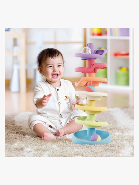Quercetti Play Eco+ Aktivitetsleke Spiraltårn