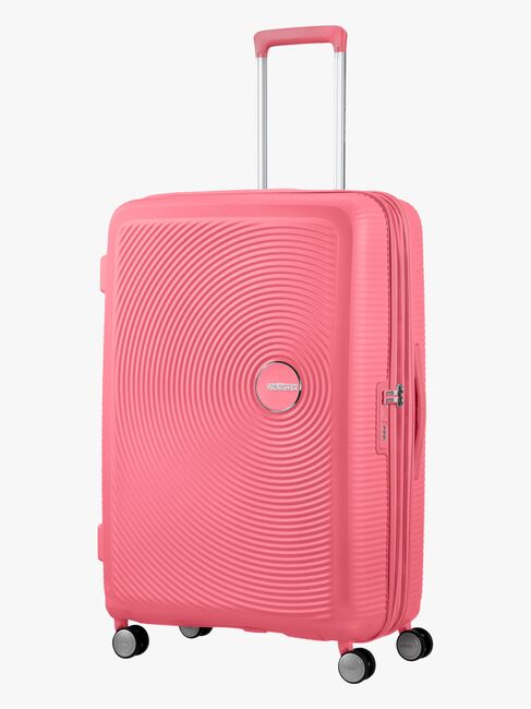 American Tourister Soundbox Spinner Koffert 97L, Sun Kissed Coral
