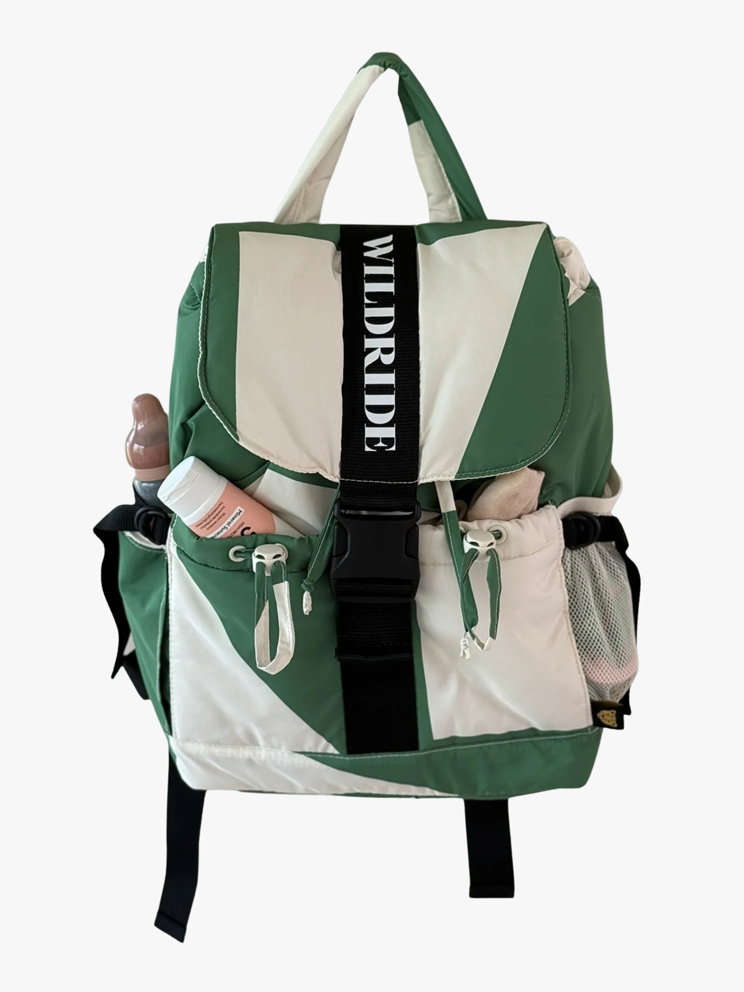Wildride Stelleveske Ryggsekk, Green Graphic - Stellevesker - Polyester