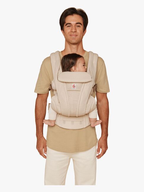 Ergobaby Omni Deluxe Bæresele Mesh, Natural Beige