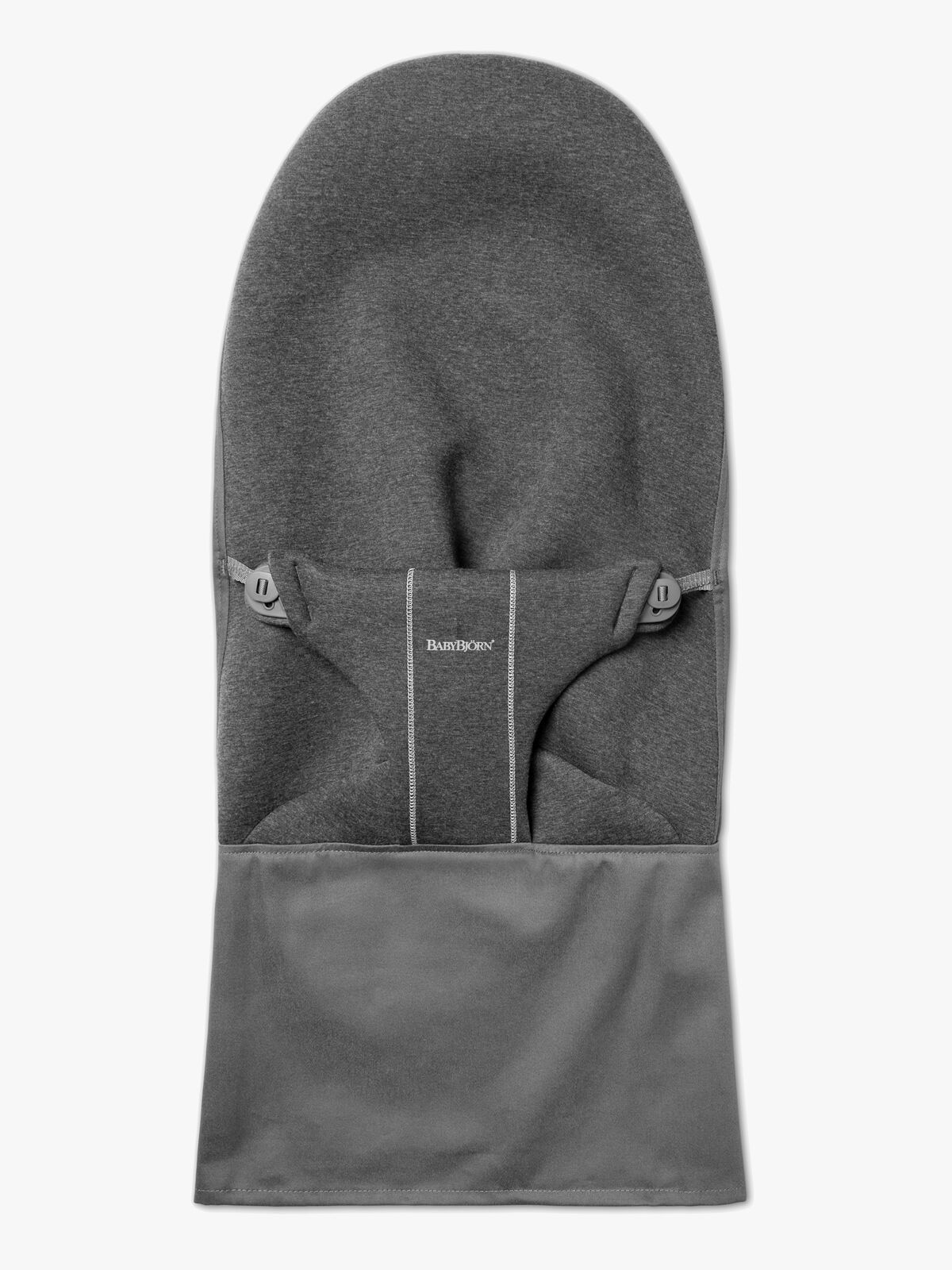 BabyBjörn Bliss Stoffsete 3D Jerseystoff, Kullgrå