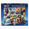 Ravensburger Star Wars Puslespill The Mandalorian and Grogu 500 Brikker