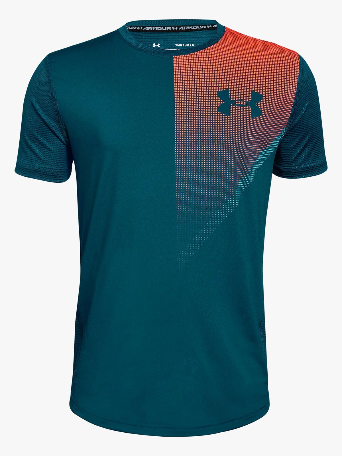 Under Armour Raid SS T-skjorte, Techno Teal