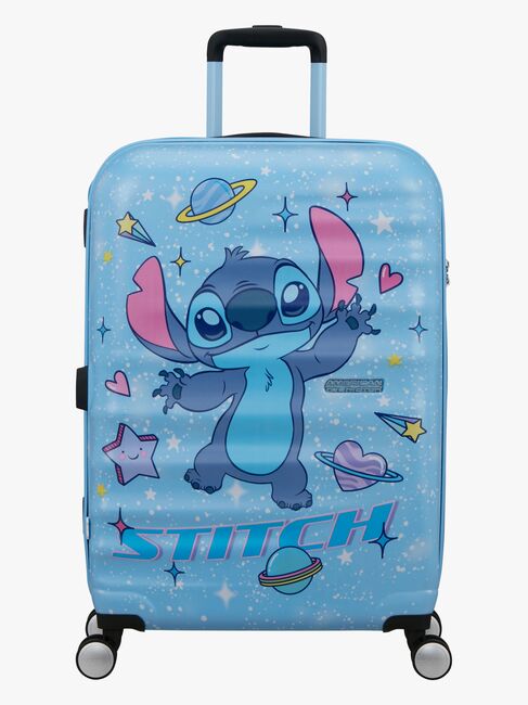American Tourister Wavebreaker Disney Spinner Koffert 35L, Stitch Universe