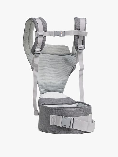 Beemoo CARE Carry Comfort 4-in-1 Bæresele & Hoftebærer, Grey