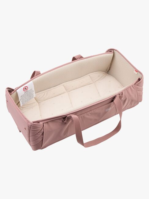 Voksi Carry Me Softbag, Blush Pink Leaf