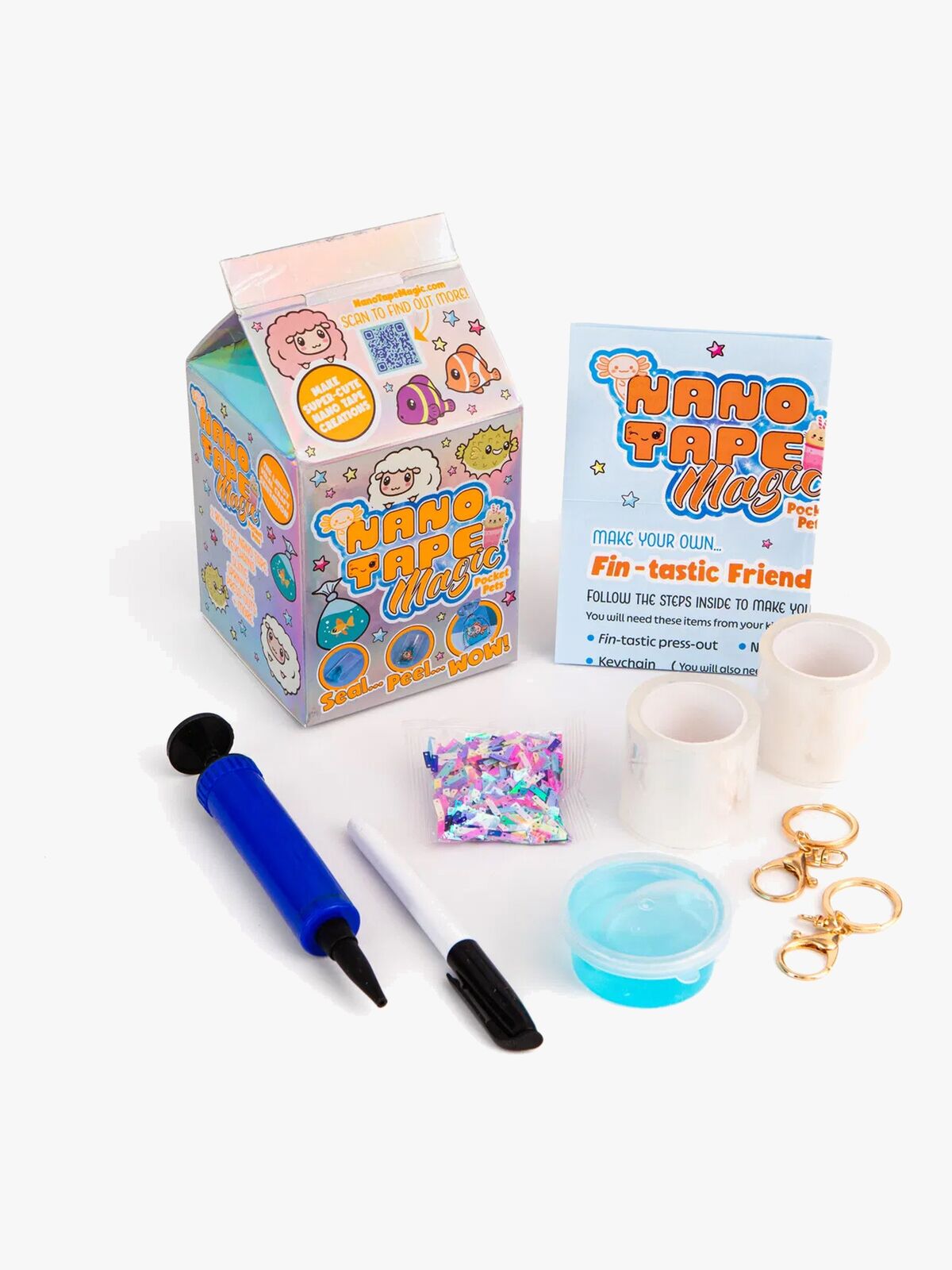 Nano Tape Magic Mini Pocket Pets DIY-sett