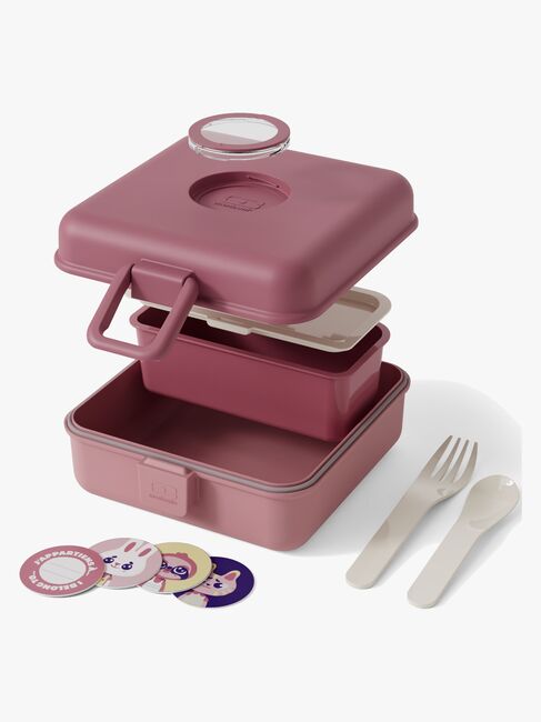 Monbento Snacky Bento Matboks, Pink Blush