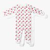 Tiny Treasure Maxime Jumpsuit 2-pack, White