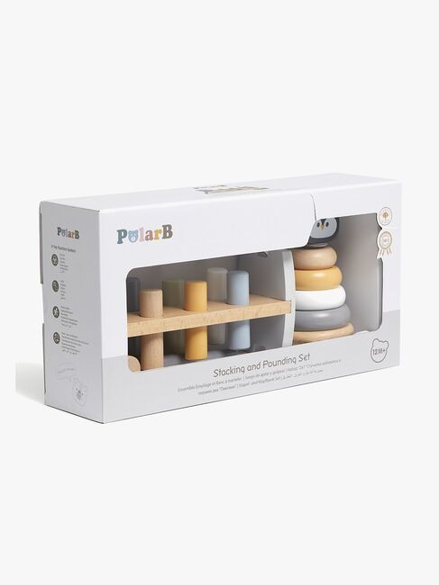 PolarB Lekesett Bankebrett og Stableklosser Pingvin