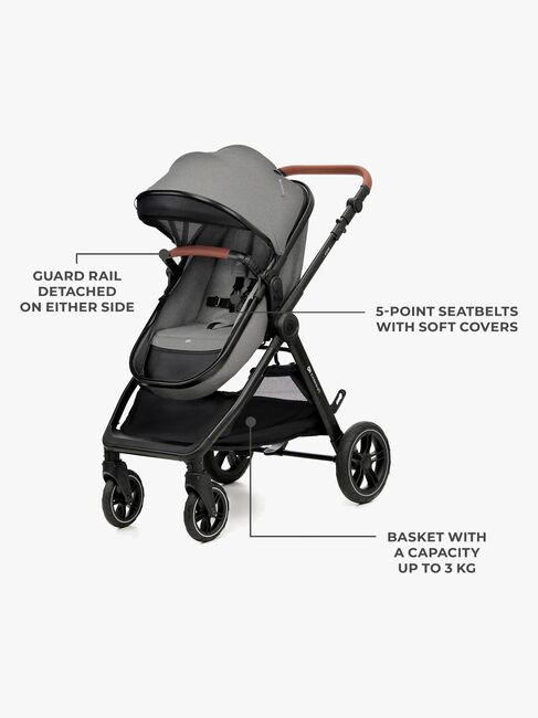 Kinderkraft ESME 2-in-1 Duovogn, Moonlight Grey