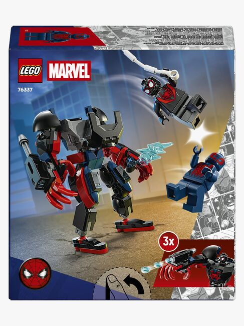 LEGO Super Heroes 76337 Miles Morales-robot mot Spider-Man 2099