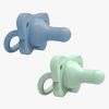 Dr. Brown's HappyPaci Smokk 0-6m 2-pack Silikon, Blå/Grønn