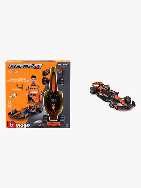 Bburago F1 Mclaren MCL38 Modellsett Norris #4 1:24