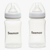 Beemoo CARE Brystmelkflaske 240 Ml 2-pack inkl. Tut