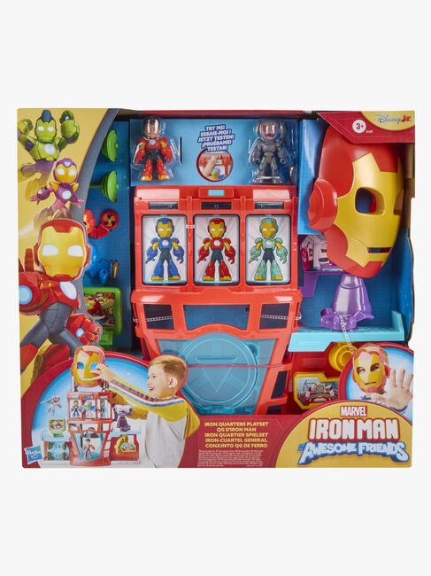 Iron Man and His Awesome Friends Marvel 2-i-1 Lekesett