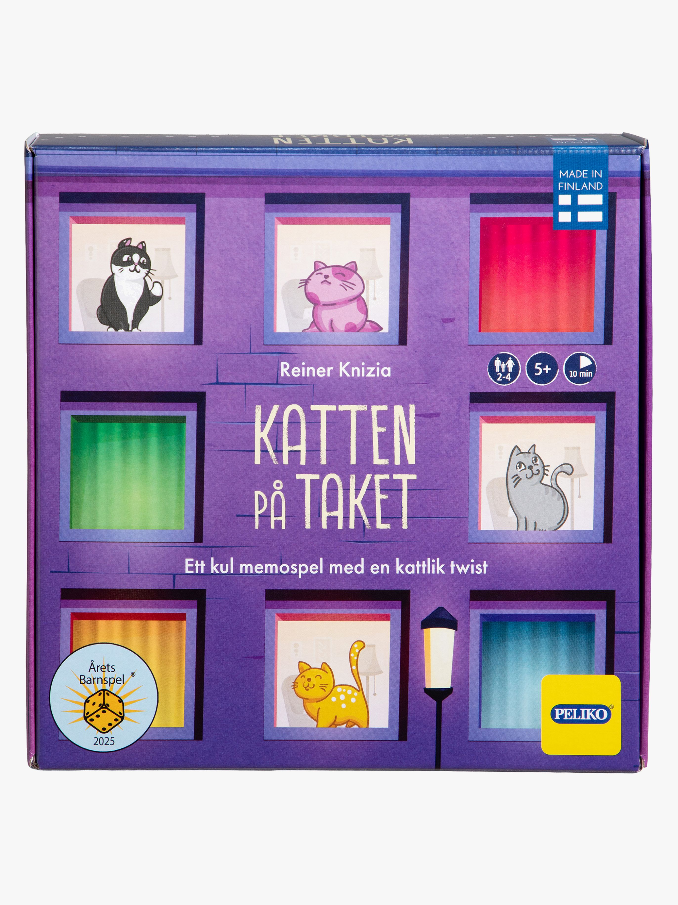 Peliko Memospill Katten på taket - Kortspill & Memory